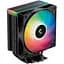 Кулер для процесора DeepCool AG400 ARGB V2 чорний алюміній/мідь 1x120 мм ARGB для Intel 1851/1700/1200/115x AMD AM5/AM4 - мініатюра 1
