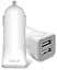 Автомобильное зарядное устройство GOLF GF-C2 Car charger 2USB 3,1A White - миниатюра 2
