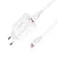 Сетевое зарядное устройство для Borofone BA21A Long QC3.0 1USB/3A/18W + Cable Micro белый - миниатюра 1