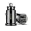 Автомобильное зарядное устройство для Baseus Circular Plastic A A 30W Dual QC3.0 Quick Car Charger Черный - миниатюра 1