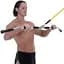Ручка для верхньої тяги York Fitness 122см вигнута з гумовими рукоятками, хром - мініатюра 9