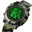 Годинник наручний чоловічий 1772CMGNBK Camo Green-Black Skmei acs0030600 - мініатюра 3