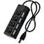Концентратор Voltronic USB 2.0 to 4xUSB with switches black (YT-HWS4HS-B) - миниатюра 1