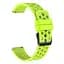 Браслет double Samsung Galaxy Watch Active 2 44mm - зелений ширина кріплення 20мм силікон Watchbands (W38-9WB41711525) - мініатюра 2