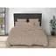 Простыня MirSon Бязь 17-0610 Stripe Light Brown 220х200 см (2200008199081) - миниатюра 1