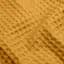 Плед-покривало Cosas Curcuma Greek Waffle вафельний 160х230 см гірчичний (Blanket_23Curcuma_GreekWaffle_160x230) - мініатюра 4