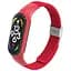 Ремінець Braided Buckle Mi Band 3/4/5/6/7 Червоний (07) - мініатюра 1