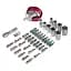 Викрутка з набором біт Trotec 40 pieces Bit and Socket Wrench Set (DAS302815) - мініатюра 5
