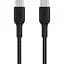Кабель Belkin Boost Up Charge Braided USB-C to USB-C 1m Black (CAB004BT1MBK) [158880] - миниатюра 2