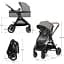 Универсальная коляска 2 в 1 Kinderkraft Esme Grey (KSESME00GRY2000) - миниатюра 5