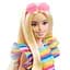 Кукла Barbie Модница с брекетами в полосатом платье (HJR96) - миниатюра 4