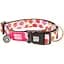 Нашийник для собак Max & Molly Smart ID Collar Strawberry Dream M 35-55x2.5 см - мініатюра 1
