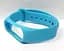 Силіконовий ремінець для фітнес браслета XiaomiXiaomi Smart Band 5 6 7 Light Blue Світло Блакитний - мініатюра 1
