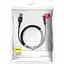 Кабель Baseus Halo Cable USB to Lightning 2.4A 1m CALGH-B01 Black - мініатюра 3