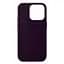 Кожаный чехол-панель для Apple iPhone 14 Pro, FAKE Leather Case, фиолетовый, искусственная кожа, премиальный, противоударный, защита всего корпуса, с мягкой подкладкой, поддержка MagSafe и беспроводной зарядки, ArmorStandart (ARM64398) - миниатюра 2