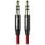 Кабель Baseus Yiven Audio cable M30 1M Red Black - миниатюра 1