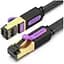 Патч-корд 1.5м FTP cat 7 RJ-45 black Vention (ICABG) - миниатюра 1
