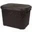 Кошик Diomedea з кришкою 44.5x33.6x31 см 30 л коричневий (К14-534)  - мініатюра 1
