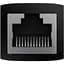 Переходник Baseus AirJoy Series Network Cable Connector Cluster RJ-45 to RJ-45 Black [B00131100111-01] [140346] - миниатюра 6