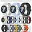 Силиконовый ремешок BeCover Ribbed Tape для Samsung Galaxy Watch (20 mm) 3 41 mm/4 40mm-44mm/5 40-44mm/6 40-44mm/7 40-44mm Red Wine (712049) - миниатюра 4
