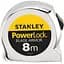 Рулетка Stanley Powerlock армована стрічка пластикова 8 м х 25 мм (0-33-527) - мініатюра 1