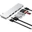 Адаптер Satechi USB-C Pro Hub Slim Silver (ST-HUCPHSS) - мініатюра 4
