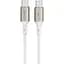 Кабель Proove Flex Metal USB-C to USB-C 60W 1m White (CCFM60002202) [130347] - мініатюра 1