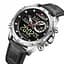 Наручний годинник чоловічий Naviforce Pride NF9208 Silver-Black-Black, NF9208 S/B/B (15227) - мініатюра 2