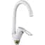 Смеситель для кухни Cron Hansberg G White (CR0792) - миниатюра 1