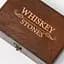 Подарунковий набір Whiskey Stones "Сталевий" коричневий - 6 сталевих кубиків для охолодження віскі - мініатюра 10