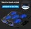 Охолоджувальна підставка для ноутбука 15.6 дюйма Ice Coorel K-5 Led Blue 5xfans - мініатюра 7