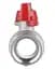 Кран кульовий Thermo Alliance Forte 1" ВВ прямий, PN40, метелик SF602W25 - мініатюра 3