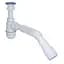 Сифон Waterstal А-3202 під раковину з гофрою 1 1/4″ 40/50 000013266, Білий - мініатюра 1