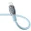 Кабель Baseus Pudding Series Fast Charging Cable USB to Lightning 2.4A 1.2m P10355700311-00 Blue - мініатюра 4