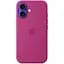 Силіконовий чохол CasePro Silicone Case with MagSafe Fuchsia для iPhone 16 - мініатюра 1