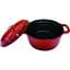 Кастрюля Ringel Essen, с крышкой, 22 см, 2,9 л, красная (RG-2300-22) - миниатюра 3
