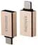Адаптер Remax Glance USB-USB Type-C RA-OTG1 Gold (6954851289753) - миниатюра 1