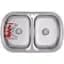 Мойка кухонная Zerix Z7749-08-180E Satin (ZM0565) - миниатюра 1