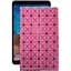 Чехол StatusCASE из экокожи для планшета Xiaomi Mi Pad 4 Розовый ромб - миниатюра 1