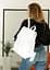 Женский рюкзак Sambag Loft MN белый 38 х 28 х 18 см (22400008) - миниатюра 2