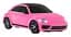 Машинка Volkswagen Beetle рожевий RASTAR модель 1:14 Автомобіль на дистанційному керуванні + пульт - мініатюра 5