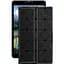 Чехол StatusCASE из экокожи для планшета Bravis NB851 8 3G Черный ромб - миниатюра 1