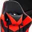 Кресло геймерское Care Life с подставкой для ног Red/Black (CF-301) - миниатюра 4