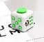 Кубик антистресс Fidget Cube 14419 3.5х3.5х4 см белый с салатовым - миниатюра 1