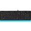 Комплект (клавіатура + миша) A4Tech Fstyler F1010 Black/Blue (1147546) [114614] - мініатюра 2