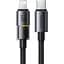 Кабель Mcdodo USB-C to lightning Cable with 7 Colorful Lights 1.2 м CA-8190 Чорний - мініатюра 1