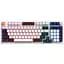 Клавіатура ігрова механічна GamePro GPMK-170 Outemu Red Swich Hot-Swap RGB White - мініатюра 1