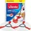 Змінна насадка для швабри Vileda Turbo Microfibre 2in1 – 2 шт. у комплекті, мікрофібра, машинне прання - мініатюра 1
