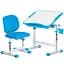 Комплект мебели Evo-kids Evo-06 Plus Blue: стол+стул (Evo-06 Plus BL) - миниатюра 1