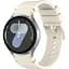 Силиконовый ремешок BeCover Tape для Samsung Galaxy Watch (20 mm) 3 41 mm/4 40-44mm/5 40-44mm/6 40-44mm/7 40-44mm Cream (712054) - миниатюра 1